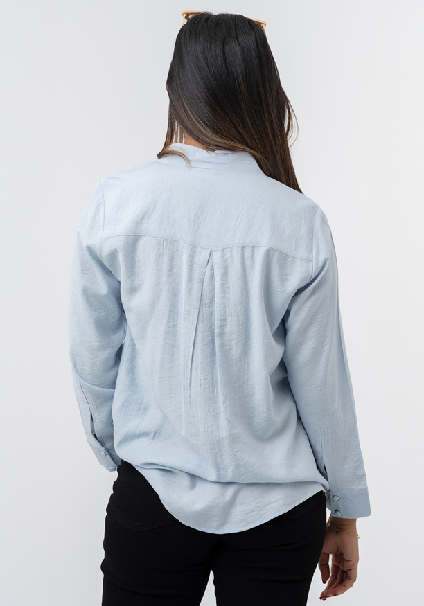 HANNAH BLUE BLOUSE